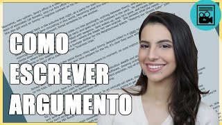 ARGUMENTO  5 REGRAS PARA ESCREVER O ARGUMENTO DO SEU ROTEIRO [upl. by Schlessel]