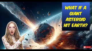 😱What If a Giant Asteroid Hit Earth🌍💥 facts science asteroid earth new [upl. by Jaymee]