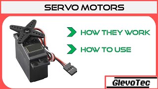 Servo tutorial  How does a servo motor work  How to use a servo [upl. by Sreip279]