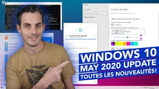 Windows 10 May 2020 Update 2004  Toutes les nouveautés [upl. by Paradies137]