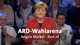 Best of ARDWahlarena mit Kanzlerin Angela Merkel [upl. by Ahsat]