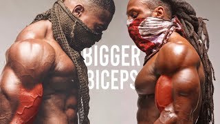 3 RULES TO BUILD BIGGER BICEPS  SIMEON PANDA amp ULISSES [upl. by Kalvn]