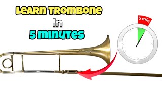 How to Play Trombone In 5 Minutes Guaranteed [upl. by Haidabez]