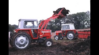 Massey Ferguson 500series old advertising video [upl. by Klingel263]