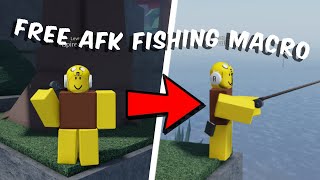 FREE FISHING MACRO IN ROBLOX FISCH [upl. by Annaiel790]