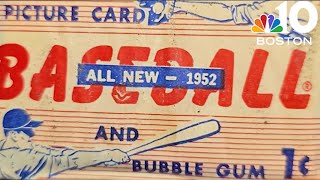 Milliondollar baseball cards Man finds unopened pack from 1952 at Cape Cod home [upl. by Tongue113]