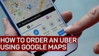 How to book an Uber using Google Maps [upl. by Brigitta721]