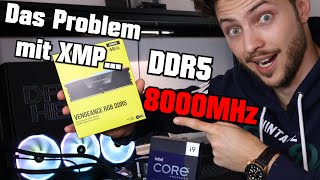 Das Problem mit DDR5 8000MHz XMP 🤔 Intel i914900K amp 13900KS Silicon Lottery MC SP Memory Controller [upl. by Ellehsat]