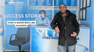 SUCCESS STORIES  EP 2  Water Refill Business  Water Vending Machine  Borehole Water Purification [upl. by Oicnedif974]