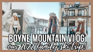 2022 BOYNE MOUNTAIN SKIING VLOG [upl. by Kelila511]