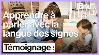 Apprendre la langue des signes à des enfants entendants [upl. by Cassi]