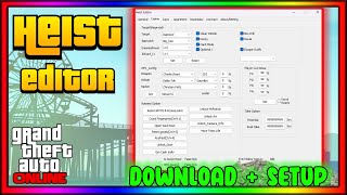 How To Install amp Use GTA Online Heist Editor  Control YOUR GTA Heists [upl. by Llemert]