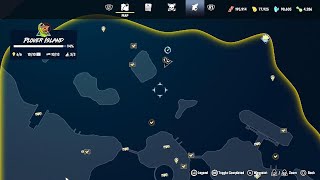 Maneater Truth Quest Plover island Map With all Collectible locations [upl. by Marabelle]