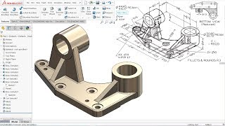 SolidWorks Tutorial for beginners Exercise 49 [upl. by Fariss]