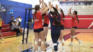 92724 Queens College Womens Volleyball vs Georgian Court University Highlights [upl. by Arnelle]