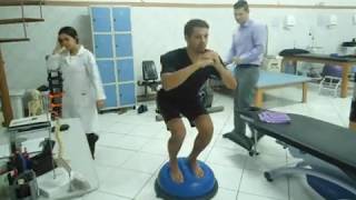 Tornozelo Exercícios Proprioceptivos  Treino Sensório Motor  Clínica Fisioterapia Dr Robson Sitta [upl. by Llerred916]