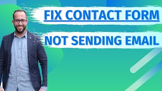 FIXED Contact Form not Sending Email  Contact Form 7 Tutorial [upl. by Fabrienne202]