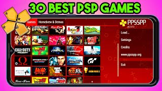 30 Best High Graphics PSP Games for Android  PPSSPP emulator games for android [upl. by Mailand]