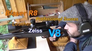 Shooting a Blaser R8 Professional Success Leather caliber 3006 [upl. by Janicki]