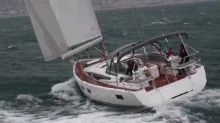 On Test Jeanneau 54 in a gale off Cannes [upl. by Zoes562]