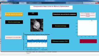 Image Compression using sparse technique and GUI implementation  MATLAB [upl. by Ainet750]