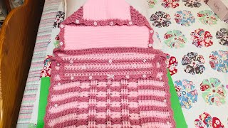 SACO O COSTALITO PARA BEBE A CROCHET FACIL [upl. by Mail]