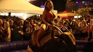 BIKINI BULL RIDING CONTESTLAST WTW OF THE YEAR Official Aftermovie 2013 [upl. by Oijile]