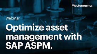 Optimize asset management with SAP ASPM [upl. by Acim]