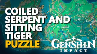 Coiled Serpent and Sitting Tiger Puzzle Genshin Impact [upl. by Ymmit]