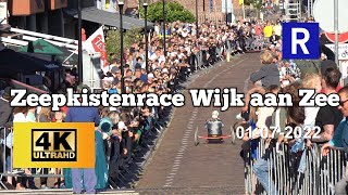 Wijk aan Zee  Zeepkistenrace 2022 4K [upl. by Hephzipah]