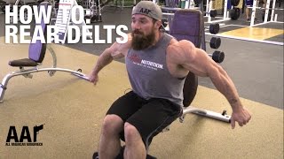 Seth Feroce HowTo Rear Delts [upl. by Vinny465]