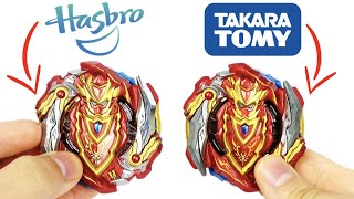 HASBRO IS MAKING TAKARA TOMY BEYBLADES [upl. by Derfla864]