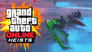 THE BIG BANK ROBBERY GTA 5 Heists Funny Moments 1 [upl. by Shelia]