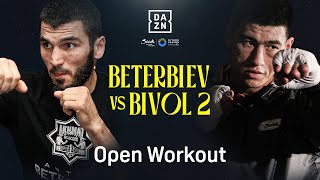 RIYADH SEASON ARTUR BETERBIEV VS DMITRY BIVOL 2  THE LAST CRESCENDO  OPEN WORKOUTS LIVESTREAM [upl. by Okin]