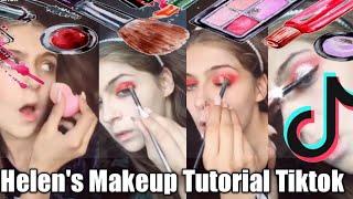 Asmr Lilibu Helen Makeup Tutorial [upl. by Hacim576]