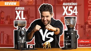 Eureka Mignon XL VS Mahlkönig X54 Home Grinders  Review [upl. by Redleh]