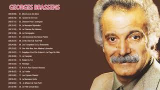 GEORGES BRASSENS LES PLUS GRANDS TUBES  GEORGES BRASSENS CHANSONS [upl. by Silma241]