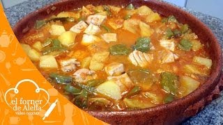 Marmitako Guiso de Atún fresco y Patatas [upl. by Aisanahta380]