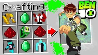 CRAFTING BEN 10 IN MINECRAFT [upl. by Salamone210]