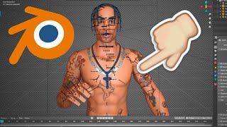 HOW TO MAKE A FORTNITE RENDER IN BLENDER STARTERS TUTORIAL [upl. by Yruam]