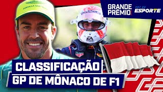 🔴F1 MÔNACO CLASSIFICAÇÃO ACOMPANHE TUDO NO GRANDE PRÊMIO [upl. by Anib]