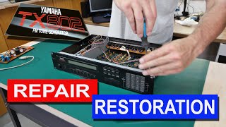 Yamaha TX 802 Repair Synth Hunter Episode 34 [upl. by Ayekam475]