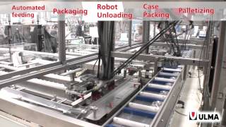 Packaging line automation [upl. by Ellek402]