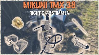 Mikuni TMX 38  Vergaser Abstimmen  KTM Husqvarna  2017  21  Teil 22 [upl. by Vachel492]