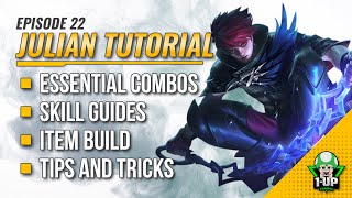 Julian Tutorial amp Guide 2023 English Skills Combo Tips amp Tricks  Mobile Legends  ML [upl. by Roose]