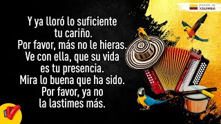 No La Lastimes Más Los Diablitos Video Letra  Sentir Vallenato [upl. by Jadwiga]