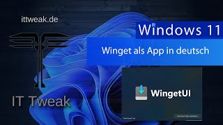 Windows 1011  Programme und Treiber automatisch installieren Winget UI als App in deutsch [upl. by Gene242]