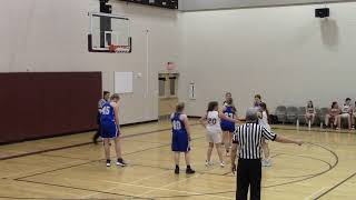 Nokomis Regional Middle School Girls Basketball vs Reeds Brook [upl. by Levania]