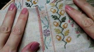 Flosstube Tutorial 4  Pin Stitch [upl. by Aira]