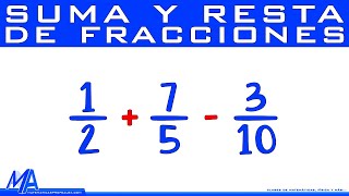 Comprendiendo la suma y resta de fracciones  Explicación completa [upl. by Zealand]